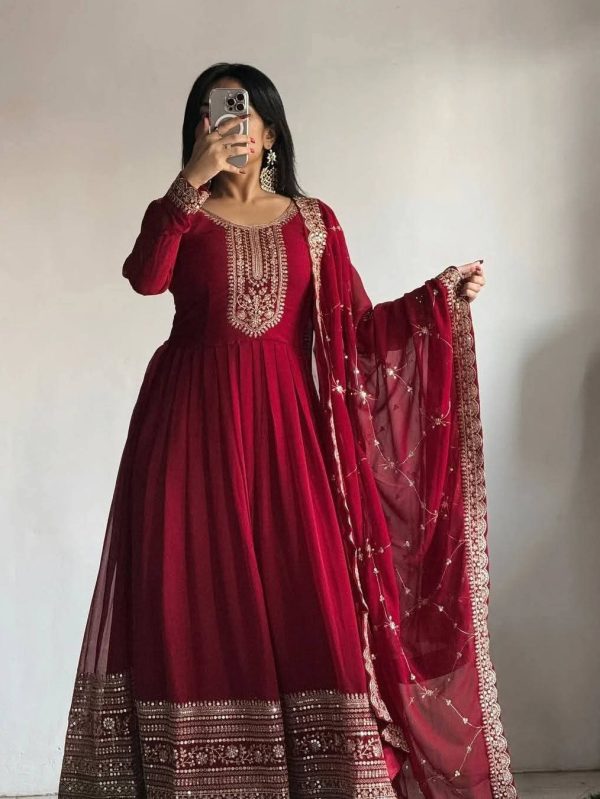 Luxury Embroidered Fancy Three pices Collection - XXL